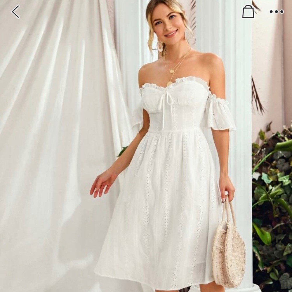 Brand new white summer dress